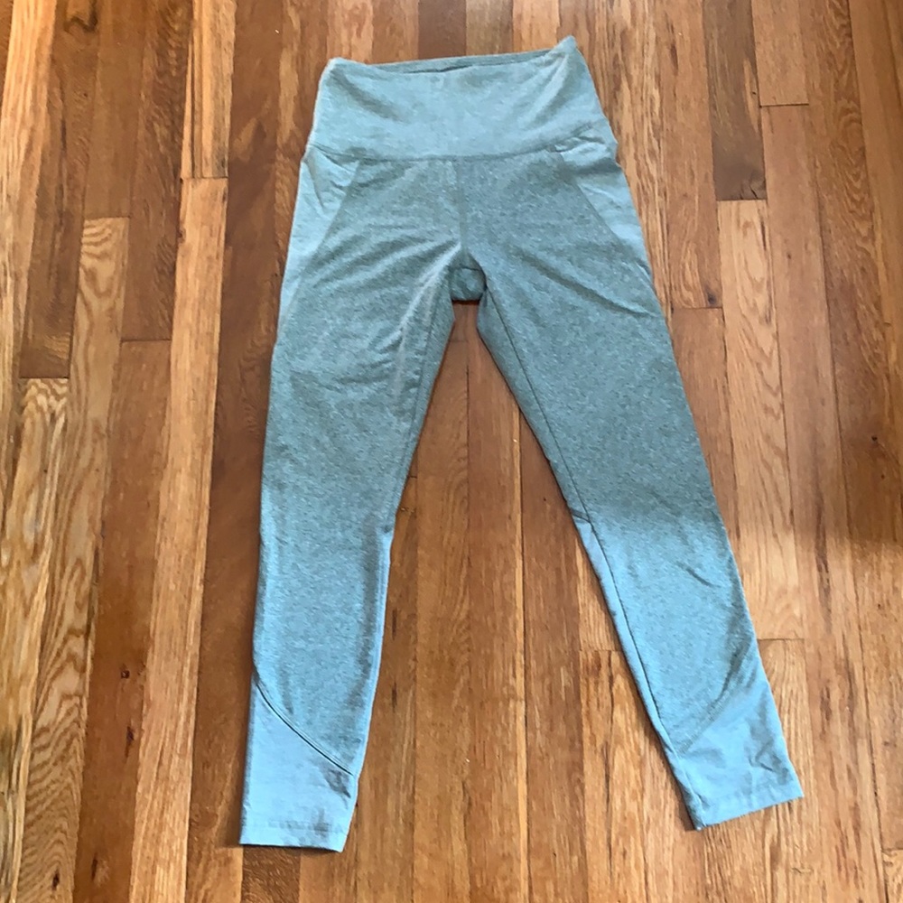 Buttery soft zohba leggings light green/grey - Picture 2 of 6